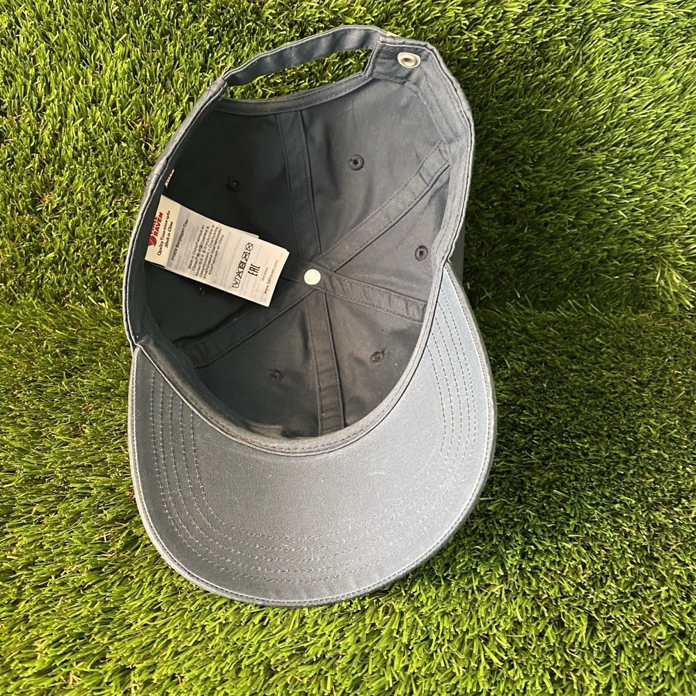 fjallraven Bergtagen Cap 5-panel Baseball Hat Blue Adjustable Hiking Gorpcore - Picture 7 of 11
